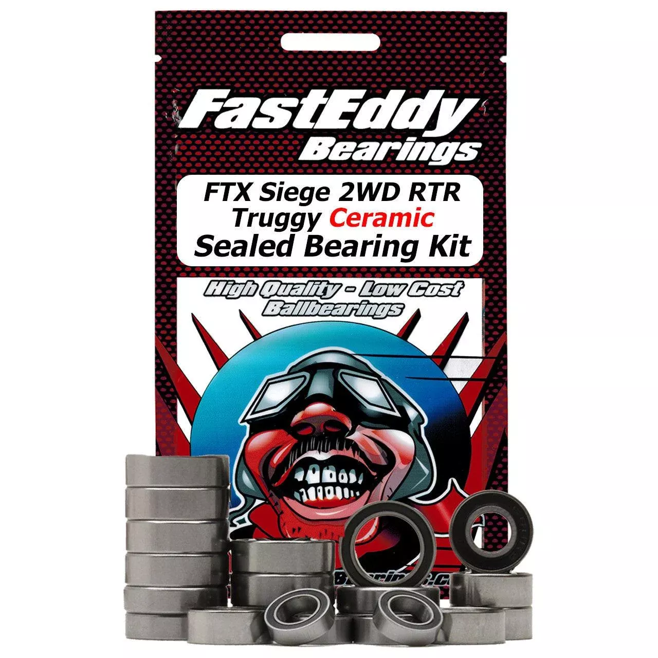 Fasteddy FTX Siege 2WD RTR Truggy Ceramic Sealed Bearing Kit