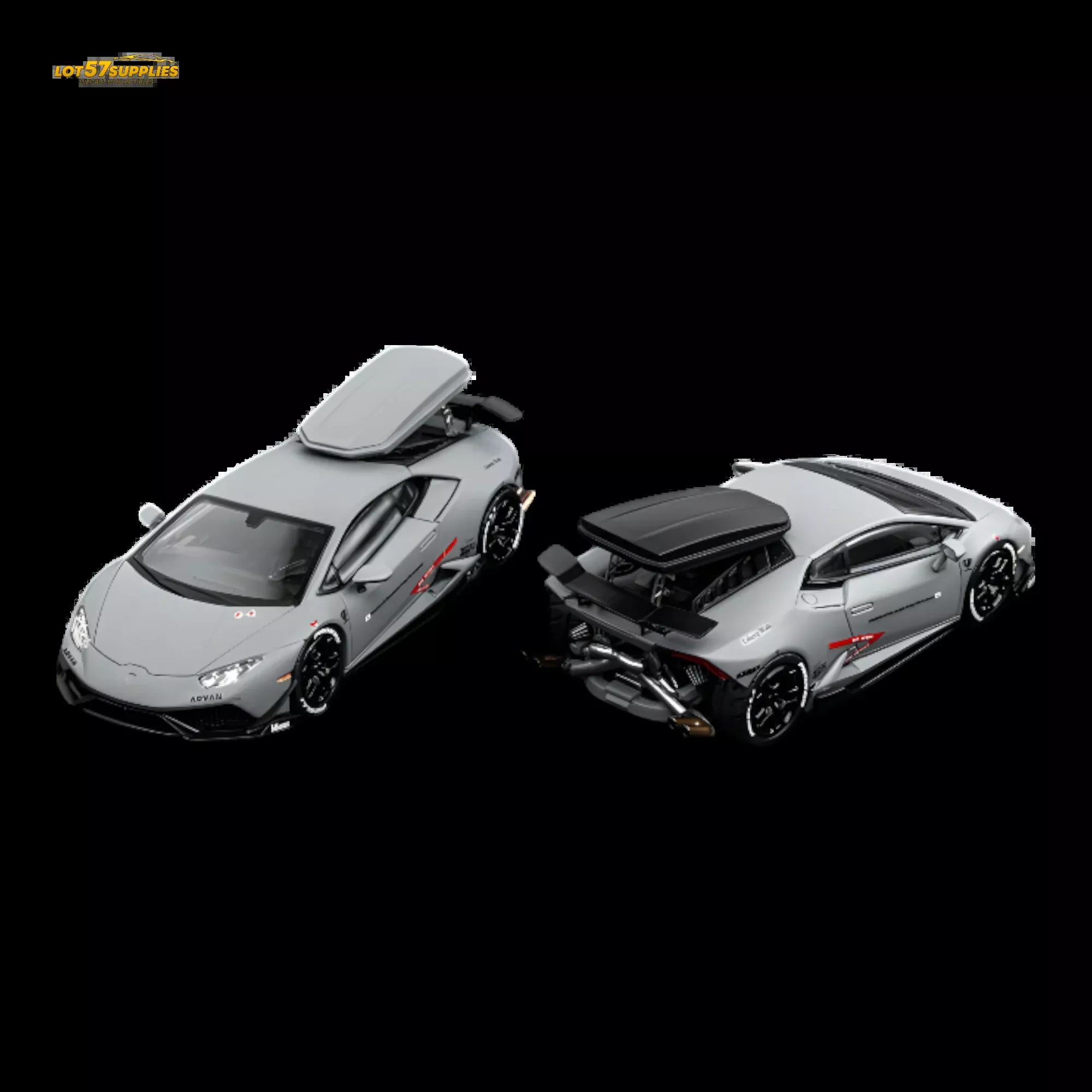 FindClassically Lamborghini LP610-4 Twin Turbo Gray 1:64