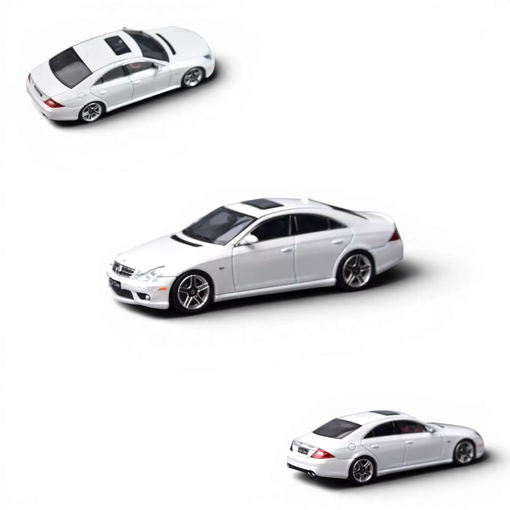 Focal Horizon CLS 63 AMG Mk1 C219 Pearl White 1:64