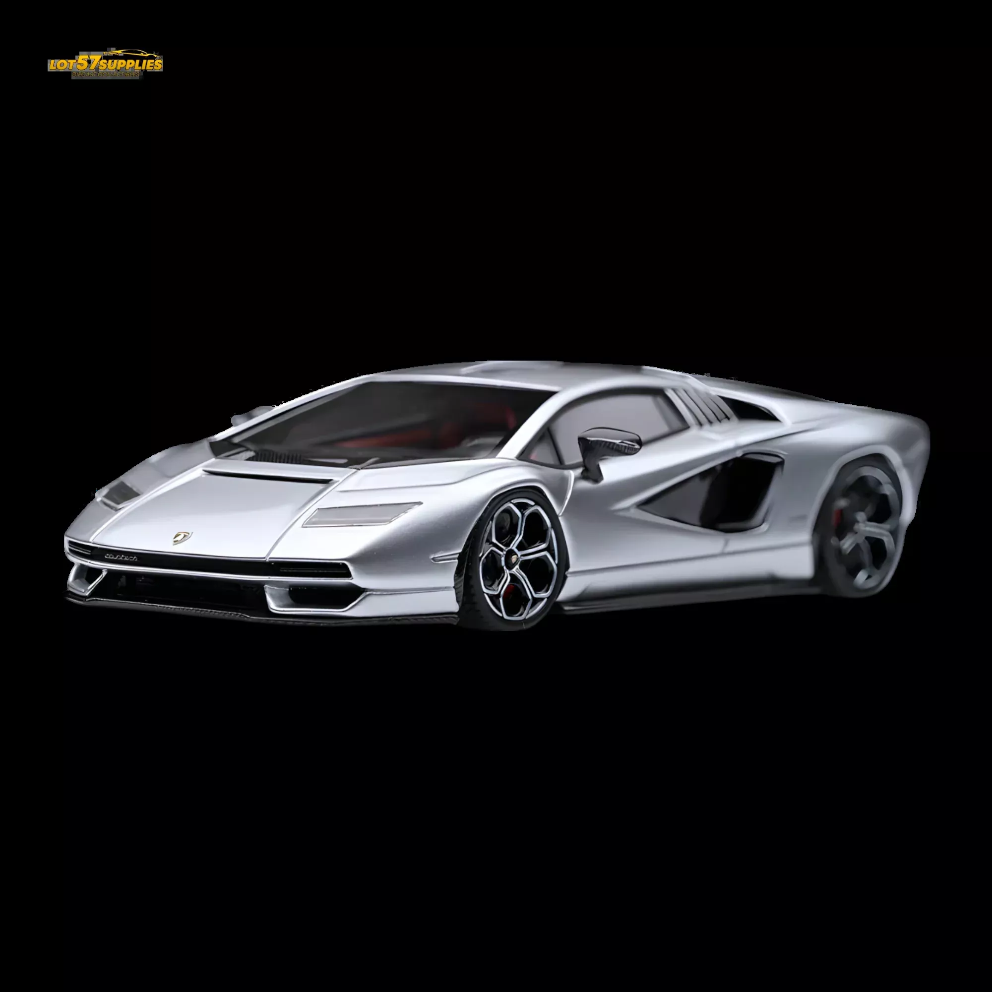 FuelMe Model Lamborghini Countach LPI 800-4 Argento Luna 1:64