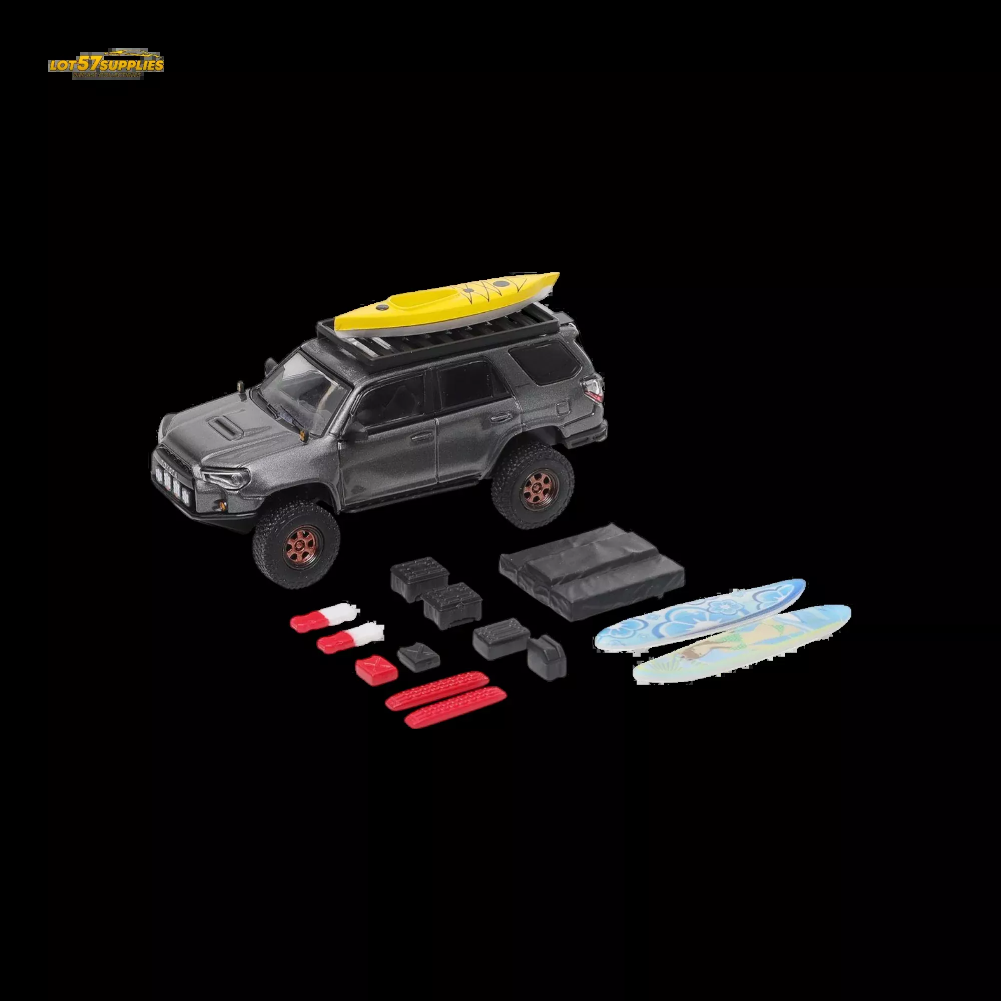 GCD Toyota 4 Runner Gray 1:64