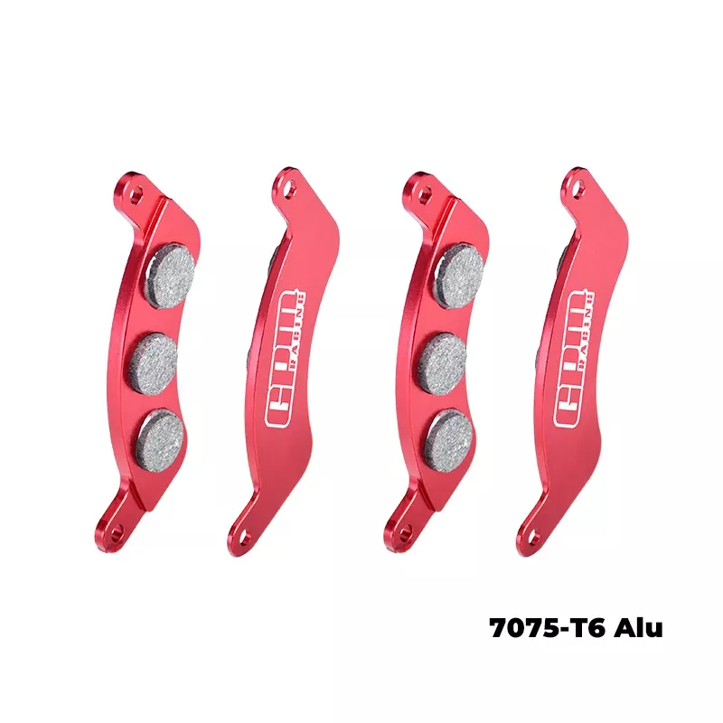 GPM RACING,TRAXXAS-FUNCO 7075-T6 ALLOY FRONT BRAKE PADS (LEFT & RIGHT) TPS006/DP