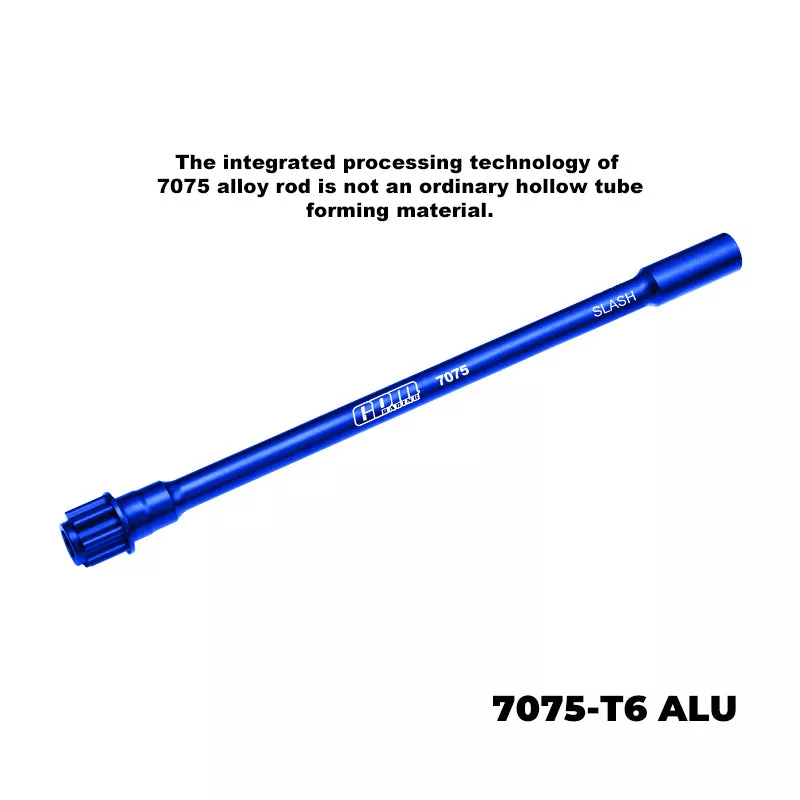 GPM RACING,TRAXXAS-MINI SLASH 7075 ALLOY CENTER DRIVE SHAFT SLAM025