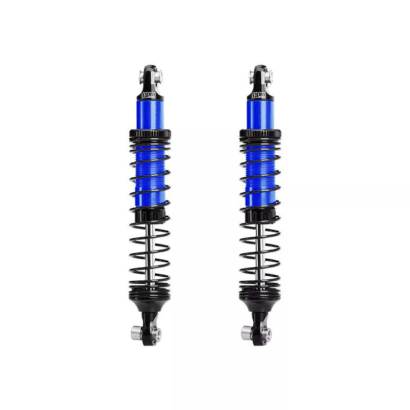 GPM RACING,VANQUISH-H10 6061-T6 ALLOY FRONT/REAR ADJUSTABLE PROGRESSIVE SPRING SHOCK 89MM H10089F/R