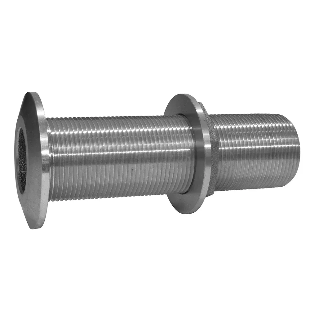 GROCO 3/4″ Stainless Steel Extra Long Thru-Hull Fitting w/Nut [THXL-750-WS]