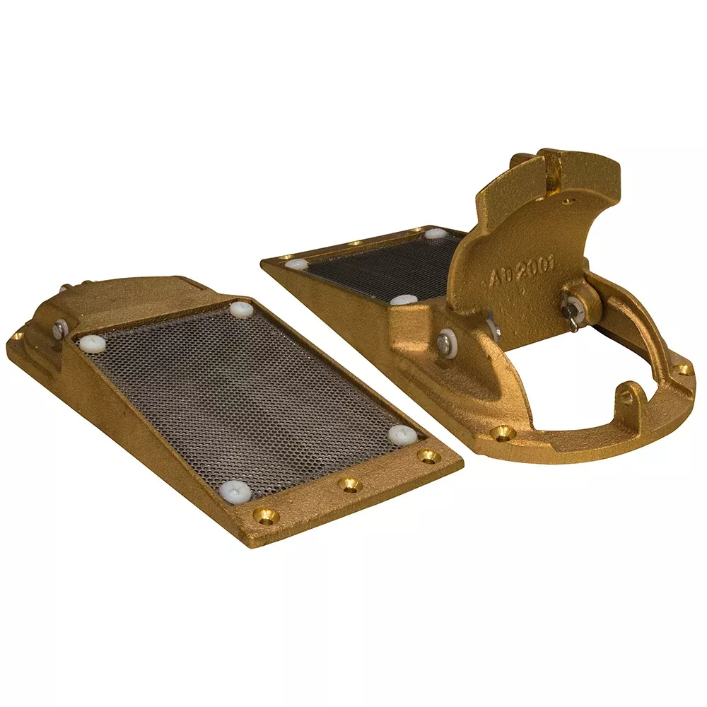 GROCO Perforated Hull Strainer w/Access Door 2" Max Thru-Hull [APHS-2000-1]