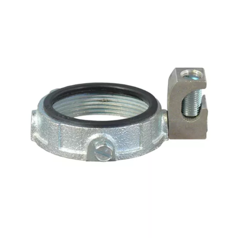 Grounding Bushing, 1-1/2″, Threaded, Insulated, Malleable Iron By Appleton GIB150L20AC