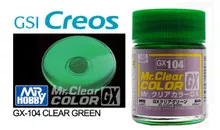 Gunze - GX104 Mr Clear Color GX Clear Green