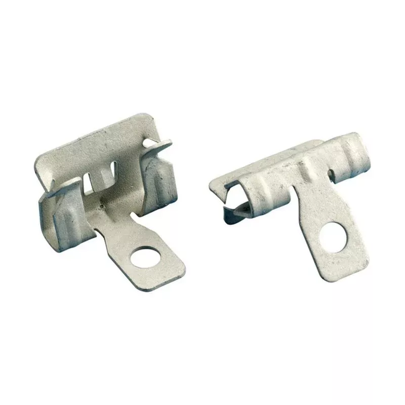 Hammer-On Flange Clip, Side Mount Spring Steel, 1/8"–1/4" Flange By nVent Caddy 4H24