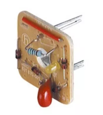 Hirschmann GDME GB1 LG 230 Glow Lamp Indicator w/ Protective Circuit & Rectifier