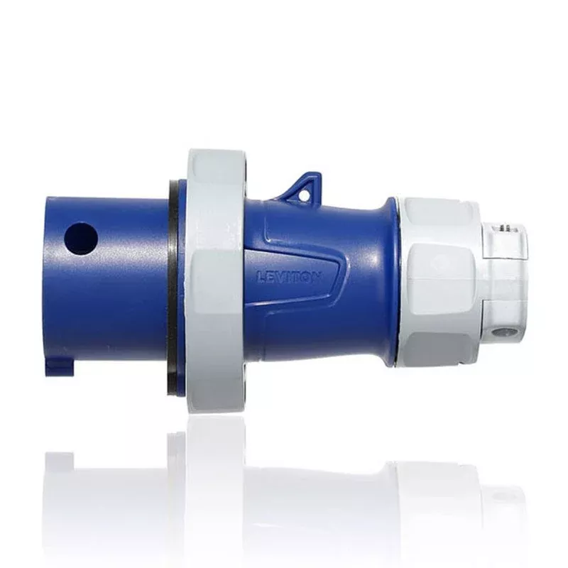 IEC Pin & Sleeve Plug By Leviton 420P9WLEV