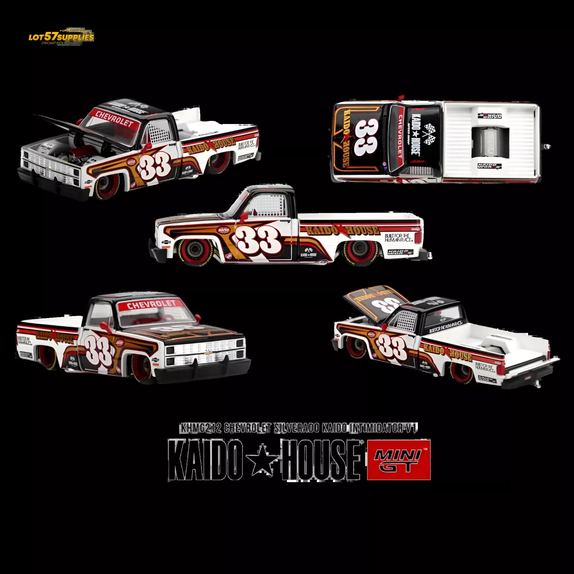 Kaido House Chevrolet Silverado Intimidator V1 1:64