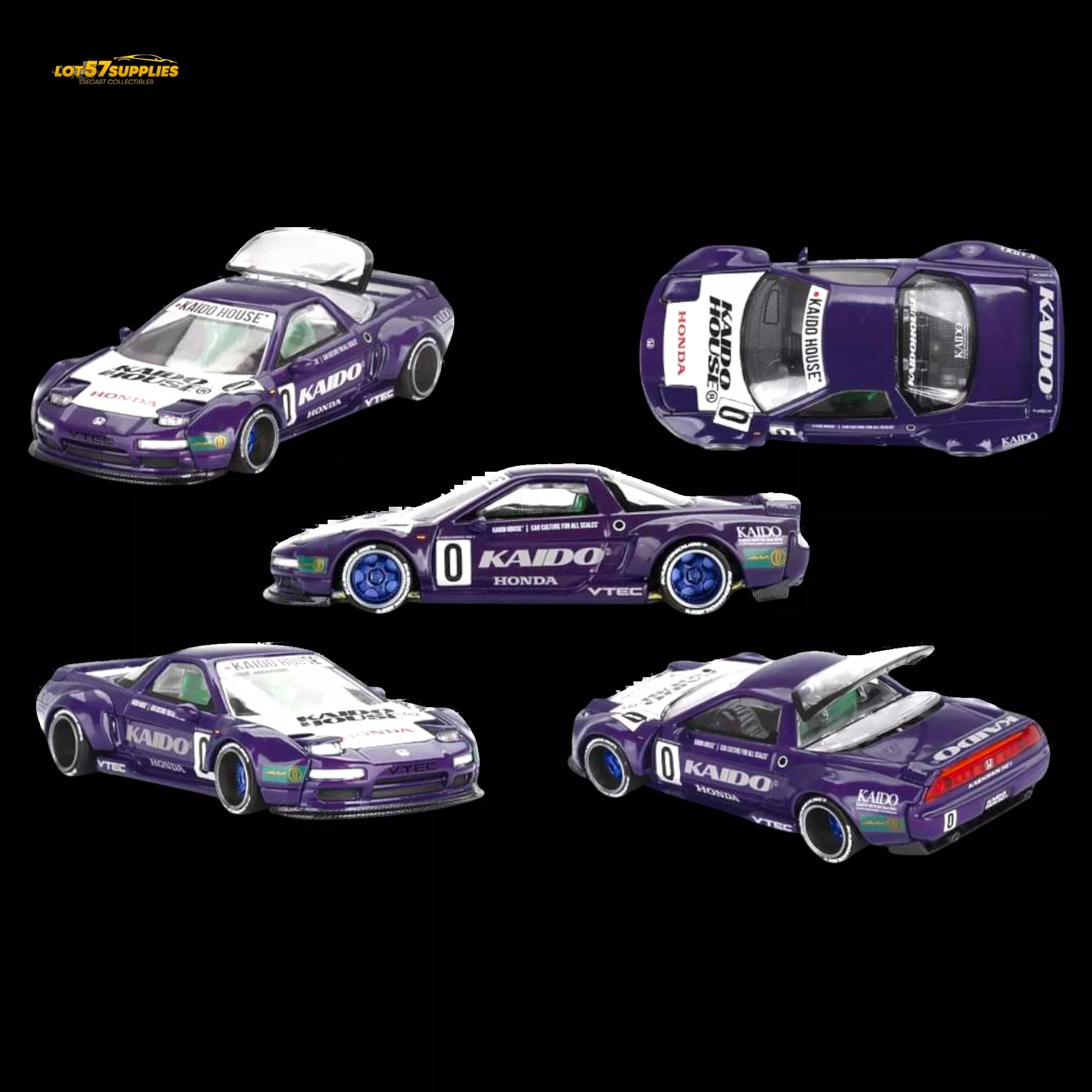 Kaido House Honda NSX Kaido Racing V2 Purple 1:64