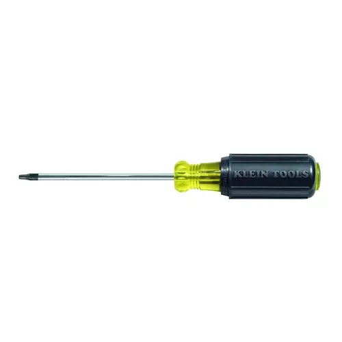 Klein Tools 19542, T15 TORX Screwdriver, Round Shank, Cushion-Grip™