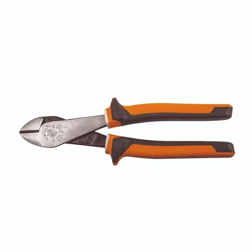 Klein Tools 200028EINS, Diagonal Cutting Pliers, Insulated, Slim Handle, 8-Inch