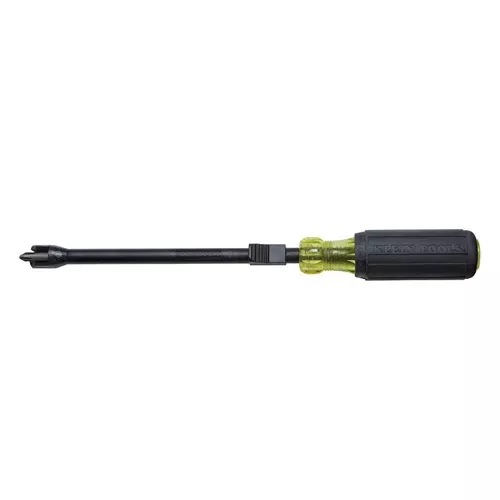 Klein Tools 32216, #2 Phillips Screw Holding Screwdriver, 7-Inch Round Shank