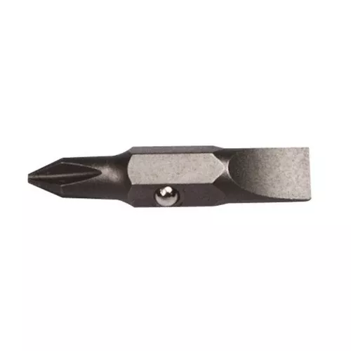 Klein Tools 32398, Bit #1 Phillips 1/4-Inch Slotted