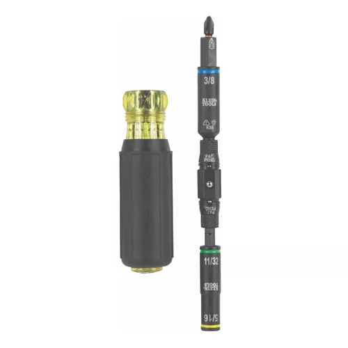 Klein Tools 32528HD, KNECT™ 10-in-1 Impact-Rated Screwdriver / Nut Driver