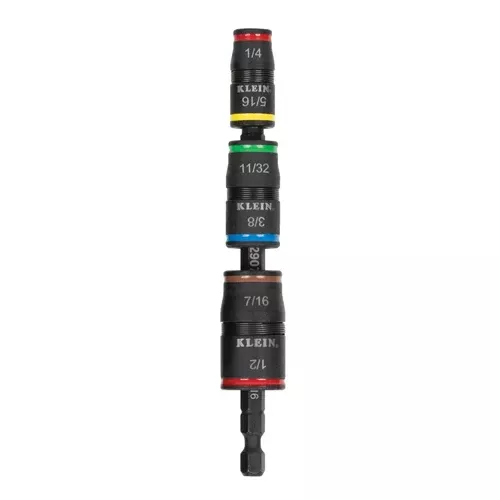 Klein Tools 32907, 7-in-1 Impact Flip Socket Set