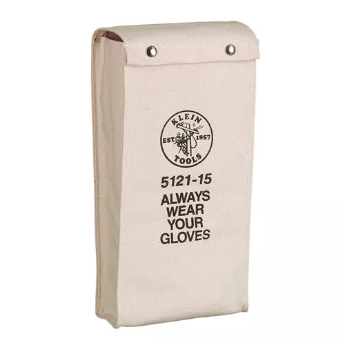 Klein Tools 5121-15, Glove Bag, No. 4 Canvas, 15-Inch