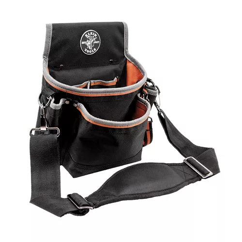 Klein Tools 5243, Tradesman Pro™ Tool Pouch, 15 Pockets, 11.5 x 4.5 x 10-Inch