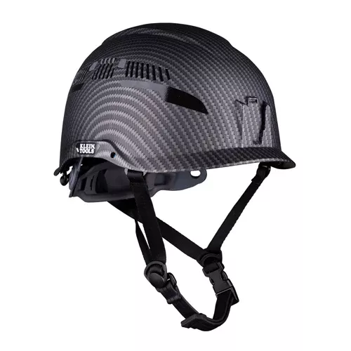 Klein Tools 60516, Safety Helmet, Premium KARBN™ Pattern, Class C, Vented