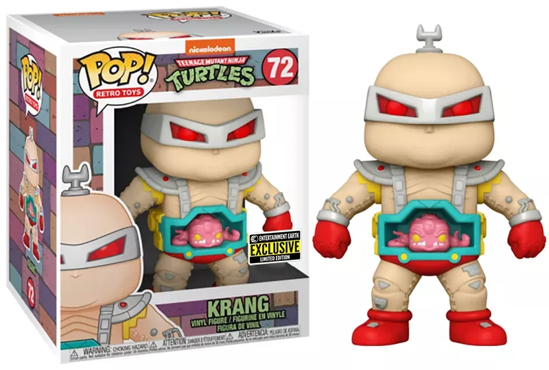 Krang (6-inch, Teenage Mutant Ninja Turtles, Retro Toys) 72 – Entertainment Earth Exclusive