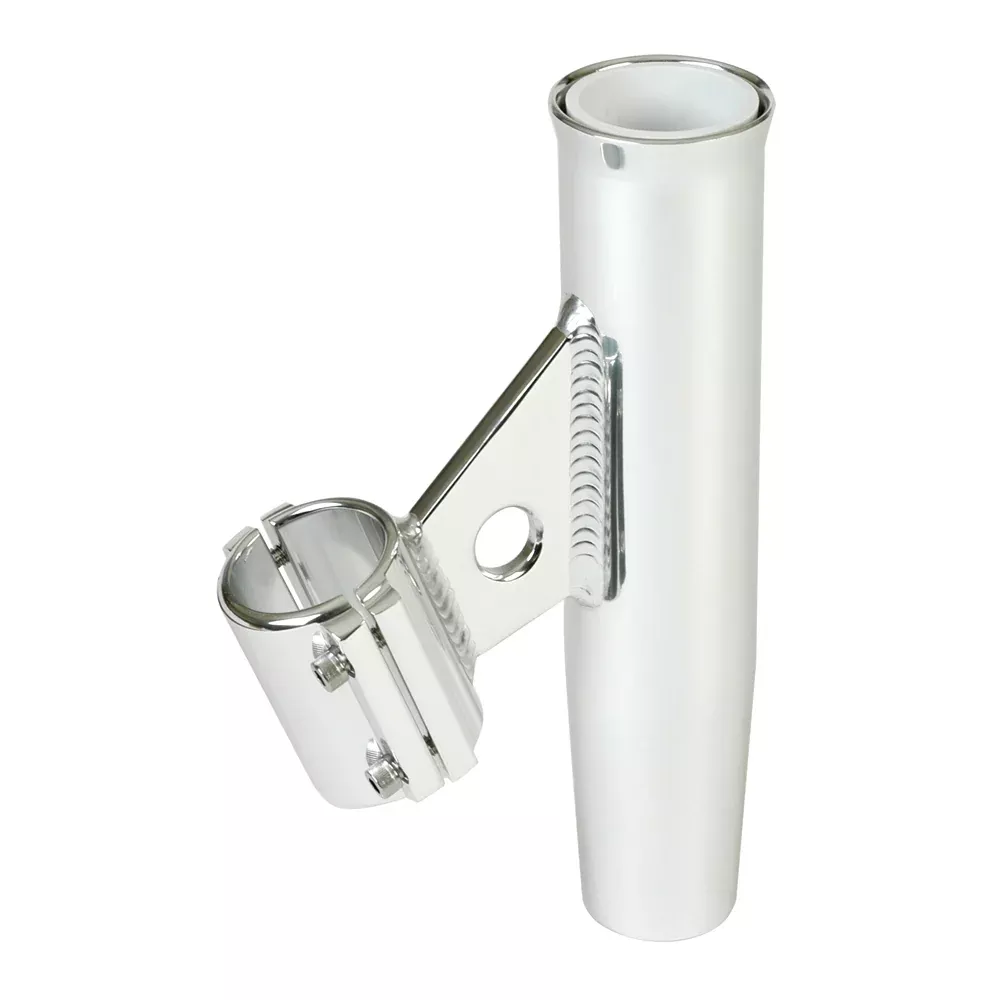 Lee’s Clamp-On Rod Holder – Silver Aluminum – Vertical Mount – Fits 1.315″ O.D. Pipe [RA5002SL]