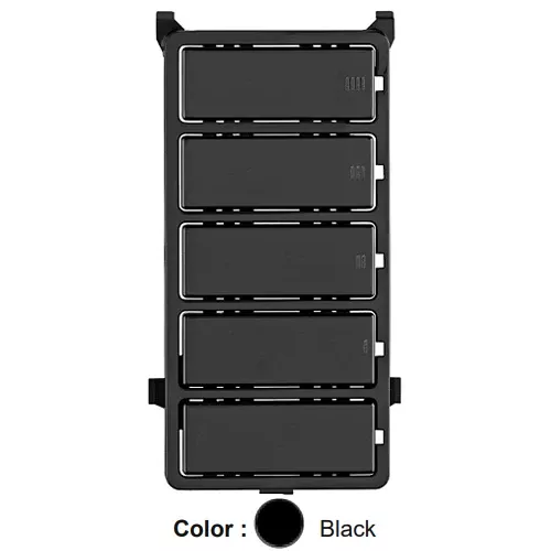 Leviton DTKIT-E, Color Change Kit for Decora Countdown Timers, Black