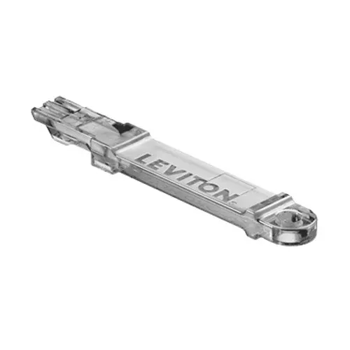 Leviton SRJET-W, Secure RJ System Extraction Tool, Clear Color Transparent