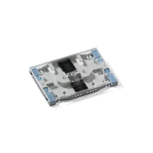 Leviton T5PLS-12F, 12-Fiber Injection-Molded Splice Tray, 3.74'' W x 5.59'' L x 0.56'' H (Includes 14 Heat-Shrink Splice Sleeves)