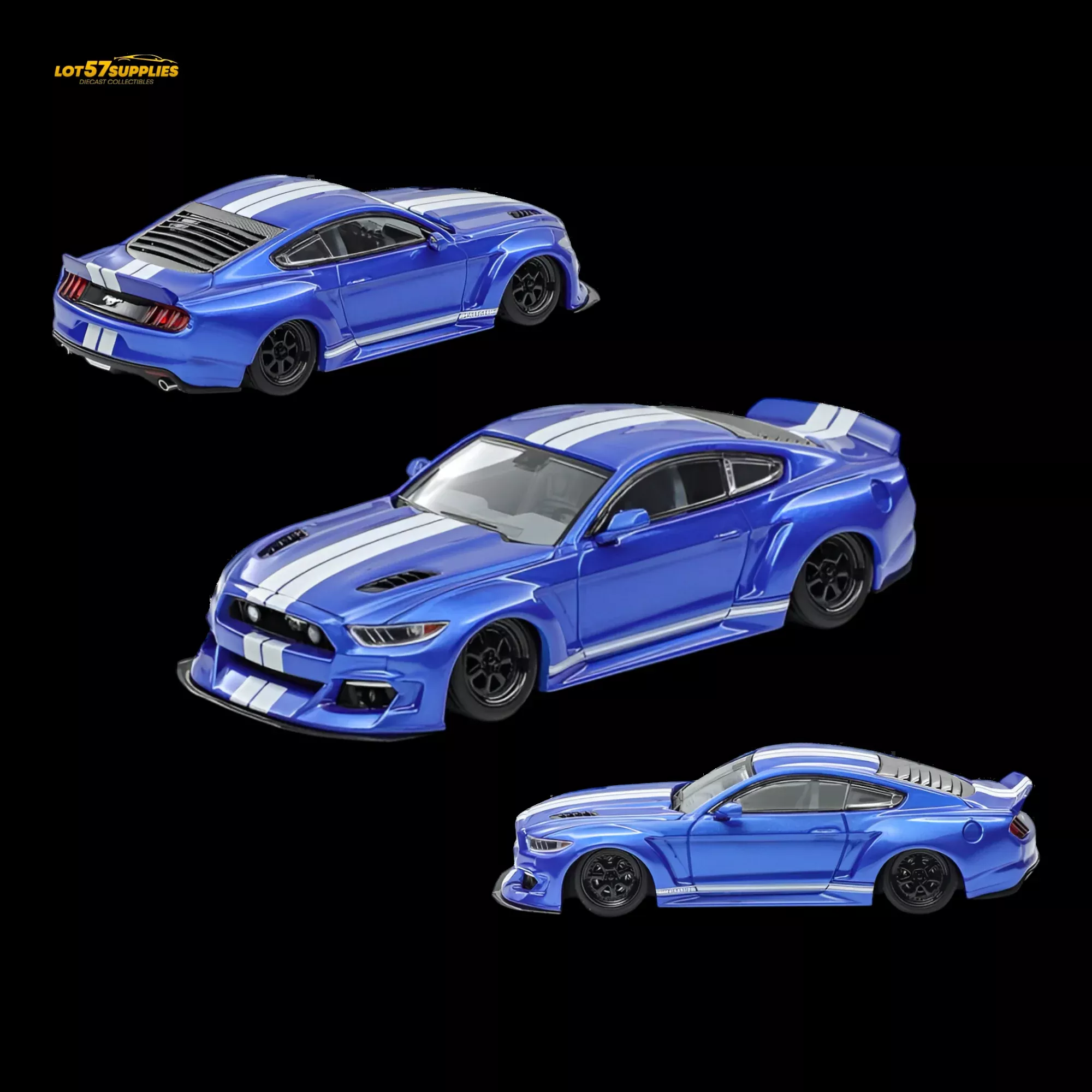 Liberty64 Mustang Widebody Kit 1:64