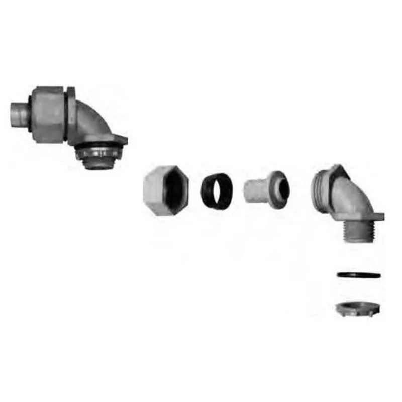 Liquidtight Connector, 1-1/4″, 90°, Non-Metallic By Thomas & Betts LT20G