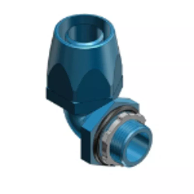Liquidtight Connector, 90°, 1/2", Non-Metallic By Thomas & Betts 6322