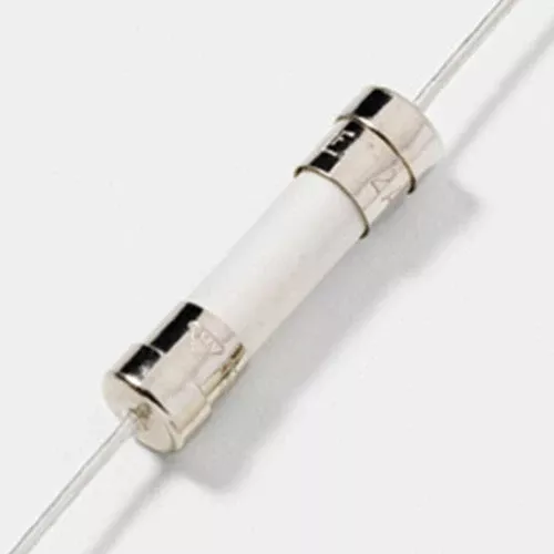 Littelfuse 215 0.4A 5x20mm Time-Lag Surge Withstand Axial Leaded Ceramic Body Cartridge Fuse, 250Vac, 0215.400MXEP