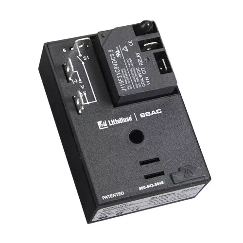 Littelfuse HRDB124, HRDB Series, 12VDC, Off-Delay Time Delay Relay SPDT (1 Form C) 1 Min ~ 100 Min Delay 30A @ 125/240VAC Chassis Mount