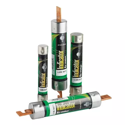 Littelfuse LLSRK_ID 15A CLASS RK1 Fuse, Dual Element, Time-Delay, With Indication, 600Vac/300Vdc, LLSRK015ID
