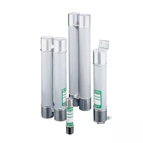 Littelfuse R-Rated 390A Medium Voltage Fuse, Current-Limiting, 18R Size, Double Barrels, Cartridge Style, 8250Vac, 39018R2C8.25