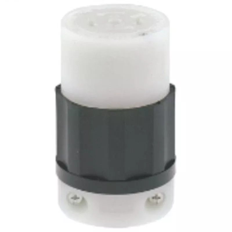 Locking Connector, 20A, 120/208V By Leviton 2513