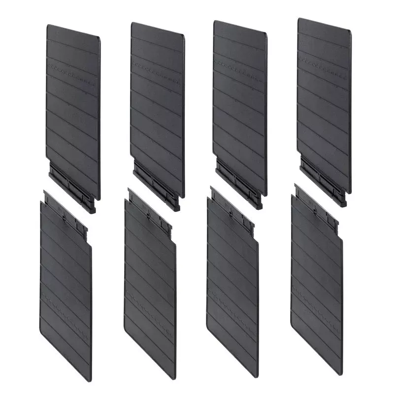Lovato GLX909, One-Pole Phase Barrier (Needed for Voltages >500VAC), 8-Piece Set, Each Covers 1 Pole for GL1001...GL2000 UL