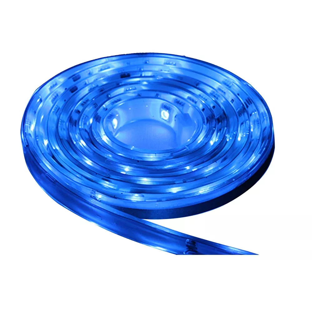 Lunasea Waterproof IP68 LED Strip Lights – Blue – 2M [LLB-453B-01-02]