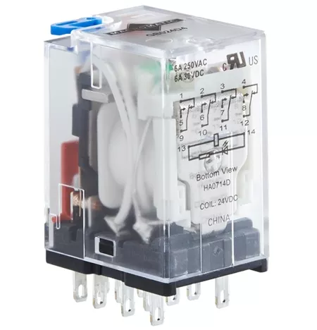 Macromatic GB024D4 General Purpose Relay, 24V DC, 6A