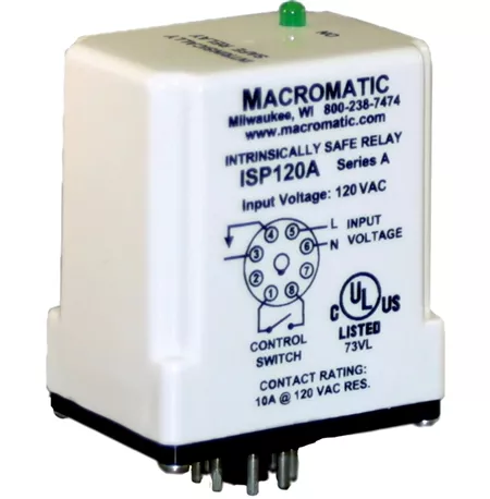 Macromatic ISP120A 120V Intrinsically Safe Relay