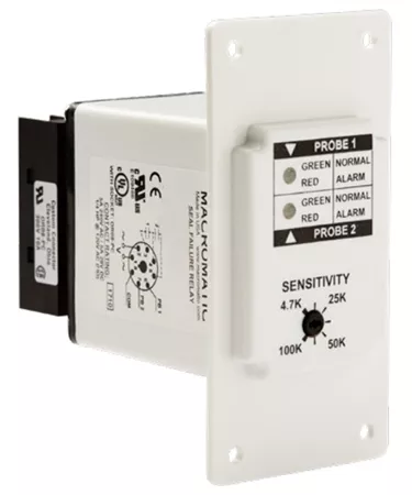 Macromatic SFF024C100 Seal Leak Relay, Dual Channel 24V 4.7K to 100K