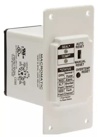 Macromatic TCF7E Over Temperature & Seal Leak Relay, 24V AC/DC, 7A