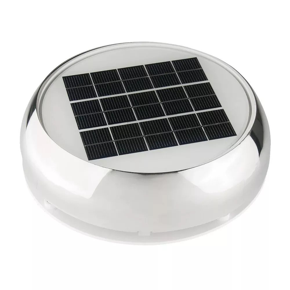 Marinco 3″ Day/Night Solar Vent – Stainless Steel [N20803S]