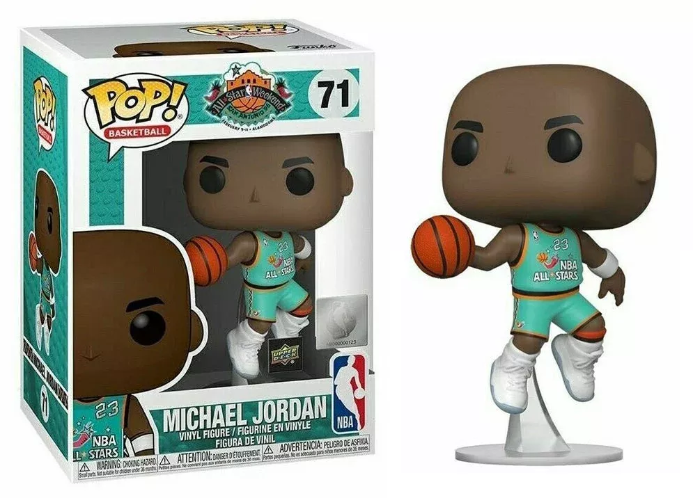 Michael Jordan (All Star, Slam Dunk, Chicago Bulls, NBA) 71 - Upper Deck Exclusive