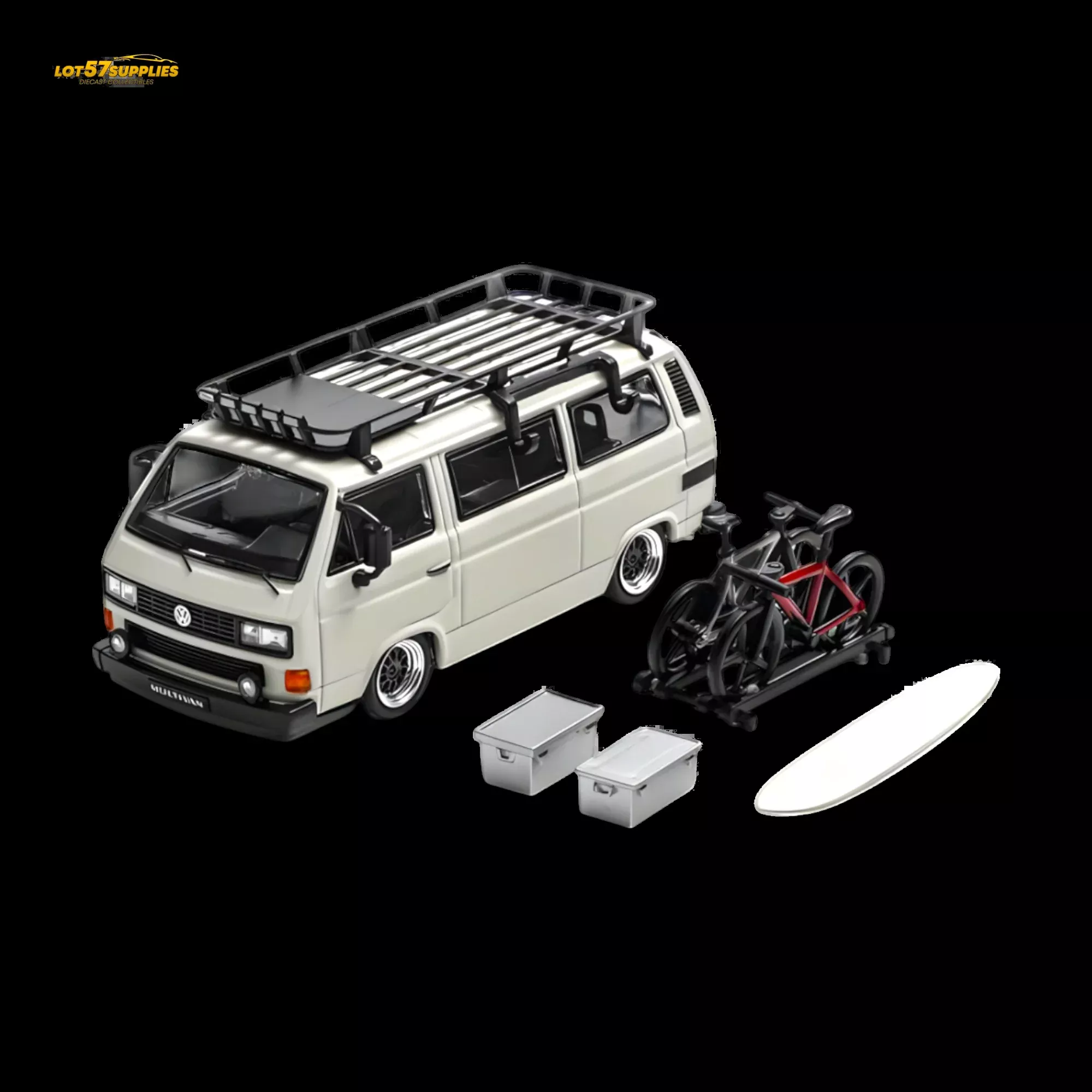 Mortal VW T3 Lowrider White 1:64