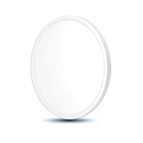 ORTECH 2400-3CCT-WH, 16" Round LED Flush Mount, 30W, 2700LM, 3CCT Selectable, 80CRI, Dimmable, White Trim