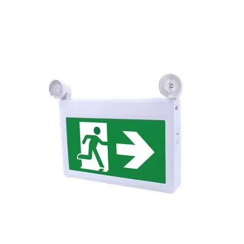 ORTECH OE-316, 4.5W LED Combination Of Running Man And Exit Sign, With Adjustable Heads, 120 Minutes Emergency Duration Time